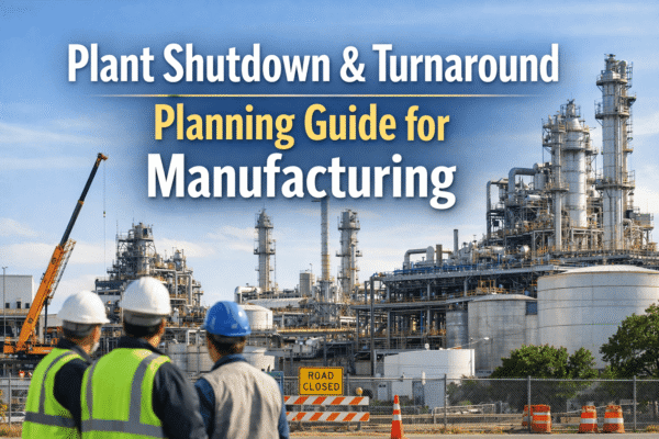 How to Plan a Turnaround: Step-by-Step Process from Scoping to Startup